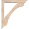 Ekena Millwork Legacy Traditional Smooth Bracket w/ Offset Brace, Douglas Fir, 5 1/2"W x 36"D x 40"H BKT0604X36X40LEC01SDF - alternate 4